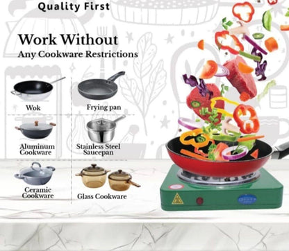 Flameless Electric Cooking Stove (Muticolor)